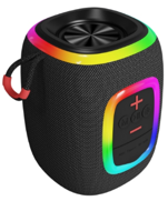 Portable Bluetooth Speaker with TWS, RGB Lighting & Multiple Inputs (8W Speaker)