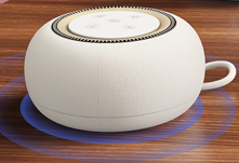 Portable Bluetooth Speaker with RGB Lighting, TWS & Dual 5W Speakers