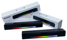 Portable Bluetooth Soundbar with TWS & RGB Lighting
