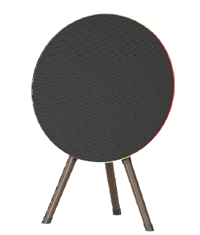 Premium Nordic Style Bluetooth Speaker with Wooden Tripod Stand