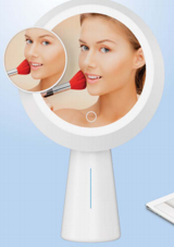 LED Makeup Mirror Lamp with 5x Magnification