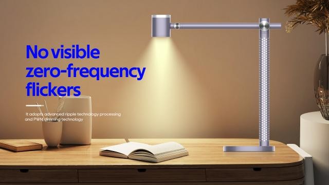 Full Spectrum Eye – Caring LED Desk Lamp with Multiple Modes & Dimming Functions