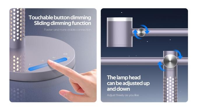 Full Spectrum Eye – Caring LED Desk Lamp with Multiple Modes & Dimming Functions