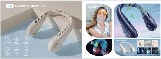 Z2 Portable Neck Fan