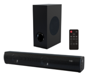 40W High-Power Bluetooth Soundbar with Subwoofer, Multiple Inputs
