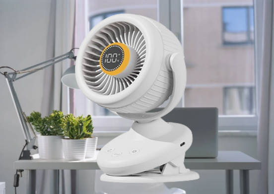 Base & Clip-On Portable Fan