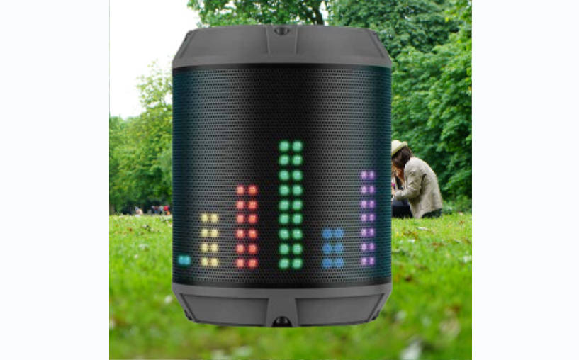 Portable Bluetooth Speaker with LED Display The Ideal Outdoor Companion