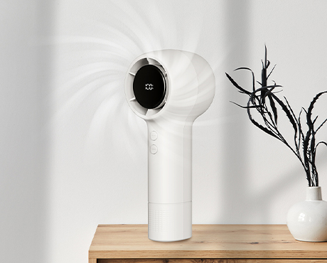 100 adjustable speed levels Handheld Fan