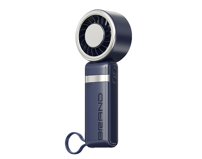 HZ-F22 | Portable Handheld Fan with Ice Cooling Plate, 10000mAh Battery, 4 Modes & 100-Level Stepless Speed, 22.5W Power Bank