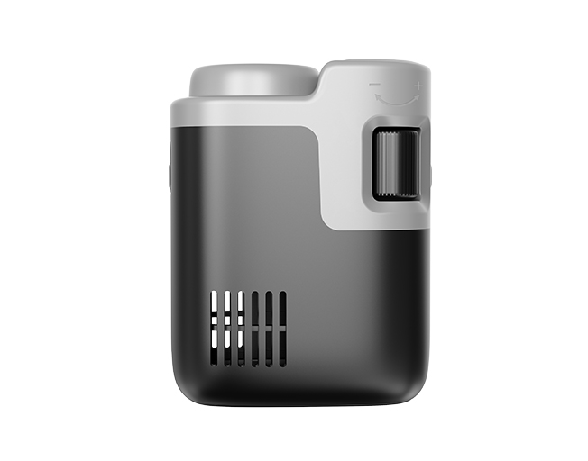 HZ-F9 | Portable Waist Clip Fan with 4000mAh Battery, 100-Level Stepless Speed, Outdoor Hands-Free Cooling Fan