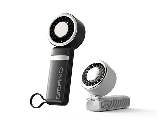 HZ-F22 | Portable Handheld Fan with Ice Cooling Plate, 10000mAh Battery, 4 Modes & 100-Level Stepless Speed, 22.5W Power Bank