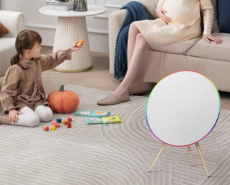 LED light ring on HZ-A11 Bluetooth Speaker