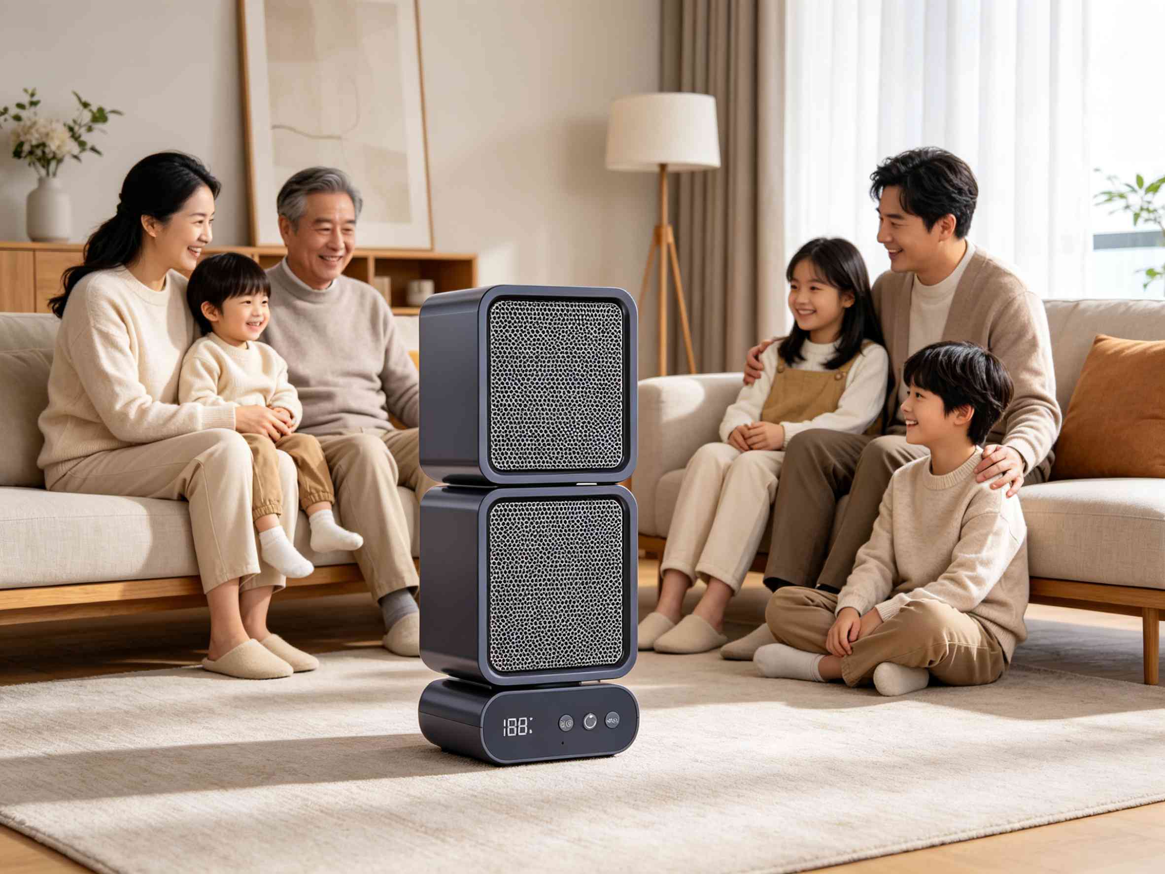 Experience Hands-Free Heating with HUAZENG HZ-N10 Smart Heater