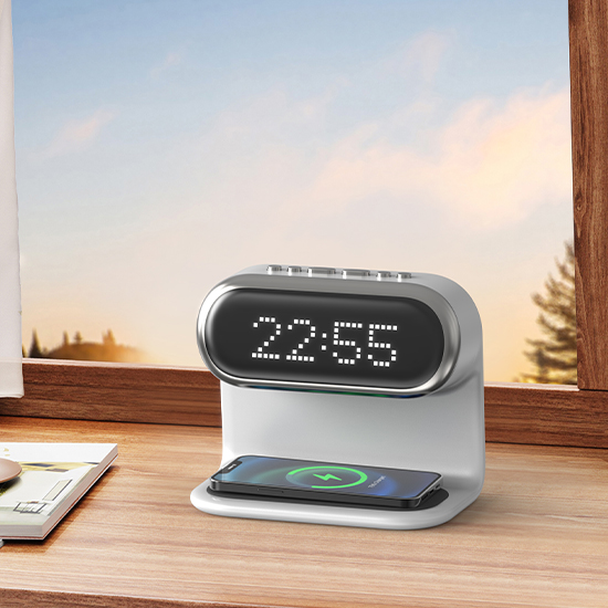 HZ-H17 | Bluetooth Speaker with Wireless Charging and White Noise
