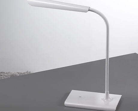 HZ-X8E LED desk lamp offers adjustable lighting angle and stepless dimming