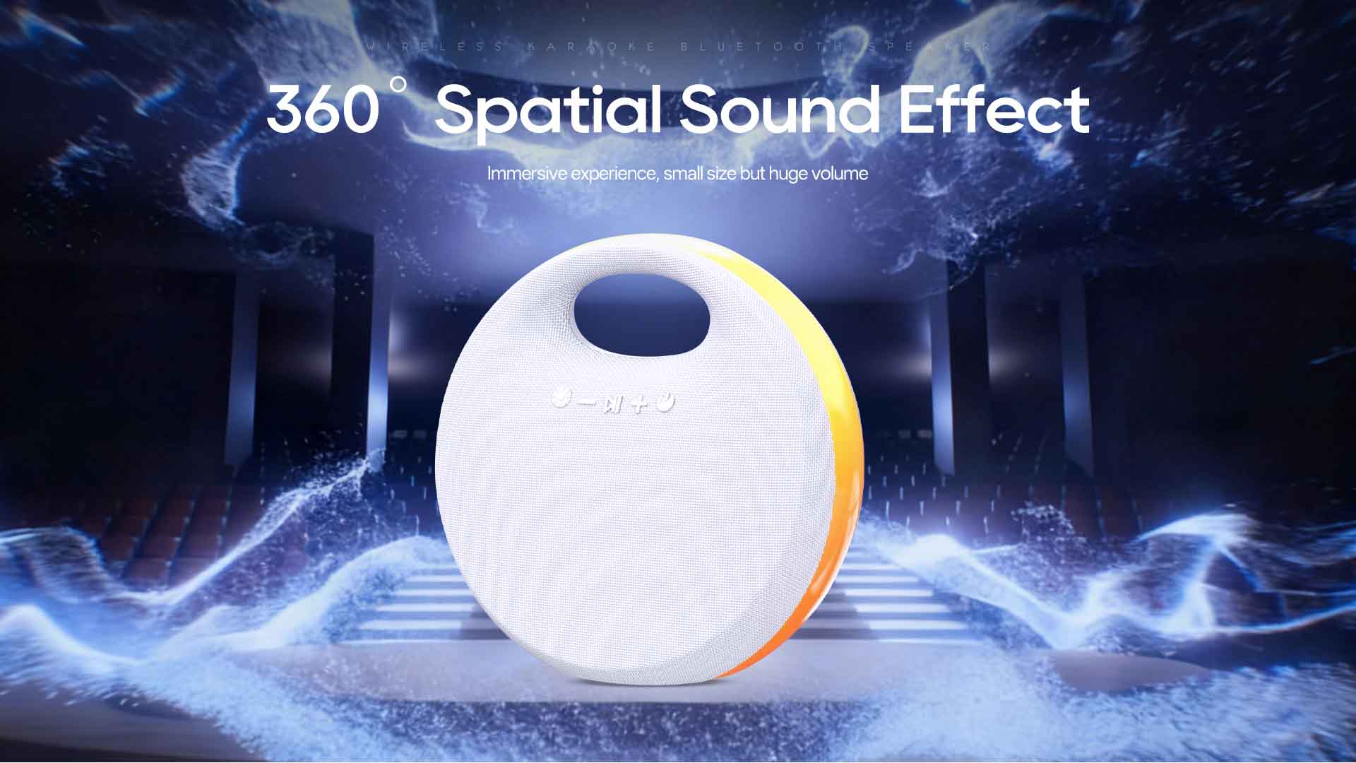 HZ-B359 | Karaoke Bluetooth Speaker with RGB Lighting插图2