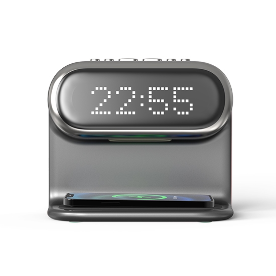 Black multi-functional Bluetooth speaker