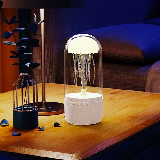 Dynamic Jellyfish Lighting – Lifelike floating jellyfish effect syncs lights with music rhythm