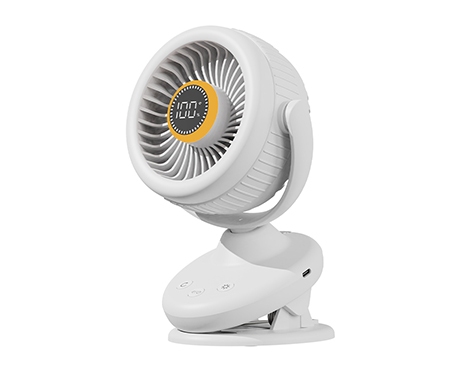 The fan cover can be easily removed for cleaning dust and debris